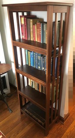 Mission Style Bookcase - 23"x60" - Books Not Included - LOCAL PICKUP ONLY