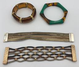 4 Vintage Cool Bracelets