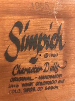 Vintage Simpich Doll - As Found