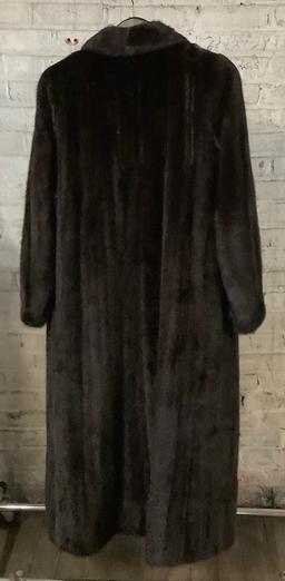 Exceptional Ambience Ankle Length Mink Coat - No Size ( Fits Like L/14)