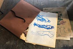 Large Lot Karen Iverson Drawings & Paintings - Nudes Etc.