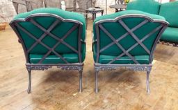 Pair Indoor/Outdoor Chairs - 27"x34"x34", From Hall's Kansas City - LOCAL P