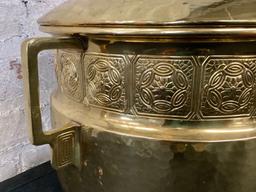 Wfmg Vintage Brass Wassail Set W/ 12 Cups