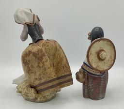 Lladro Figurine - Pepita W/ Sombrero, #12140;     Lladro Figurine - Harvest