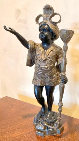 Blackamoor Cast Figure - 15" Tall