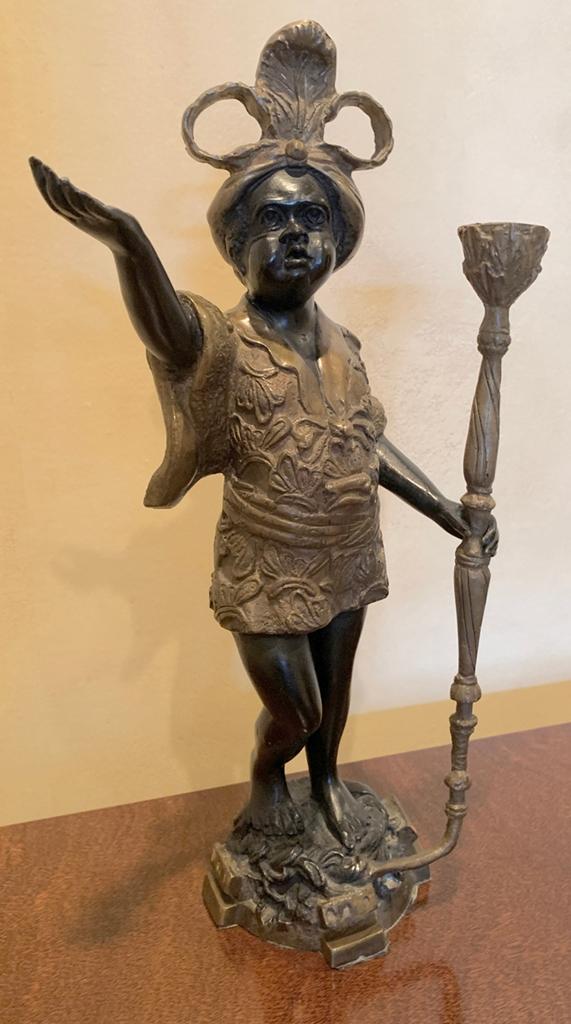 Blackamoor Cast Figure - 15" Tall