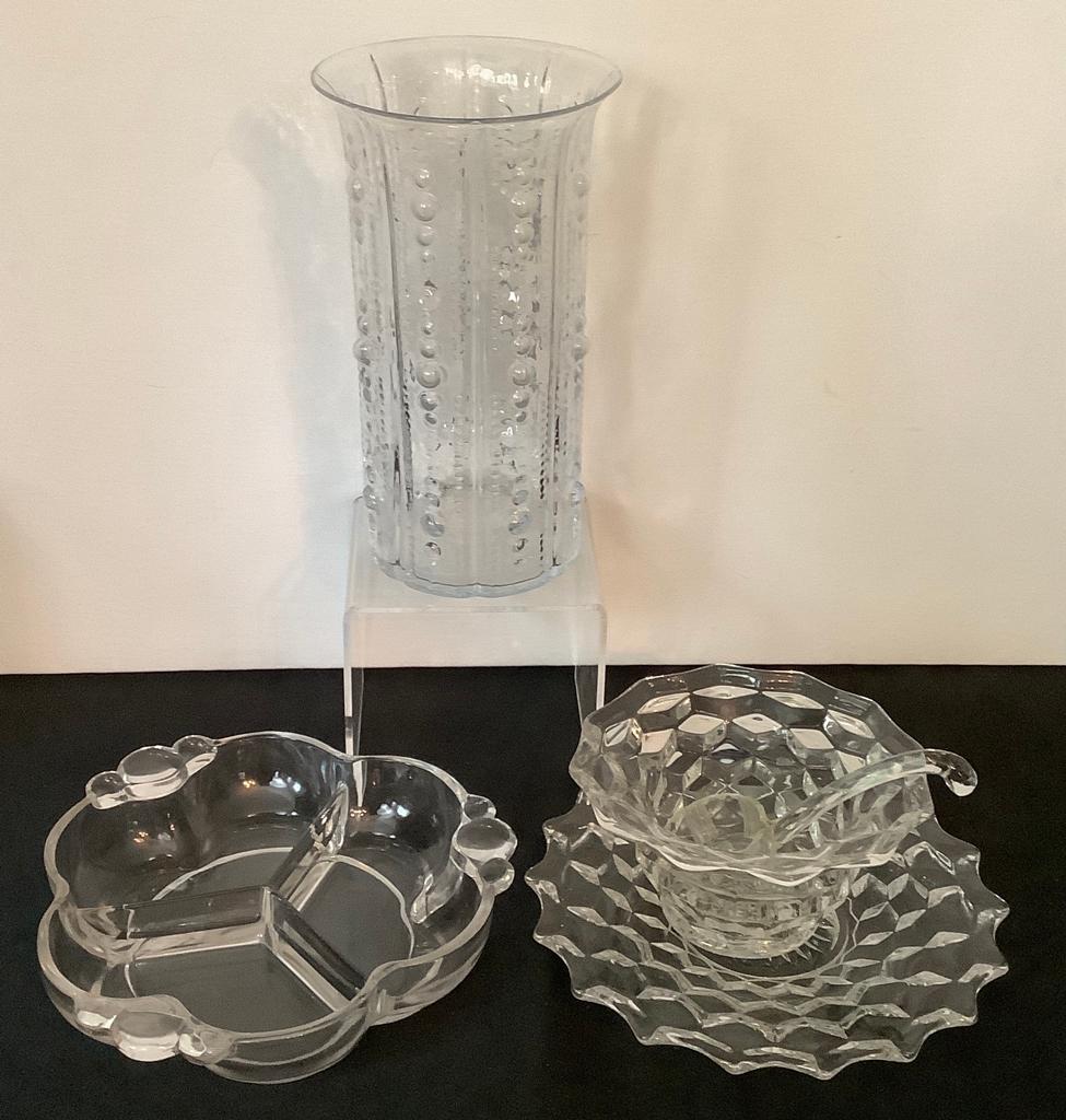 11 Pieces Vintage Glassware