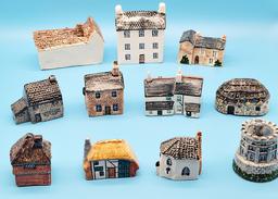 11 English Cottages & Buildings