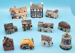 11 English Cottages & Buildings