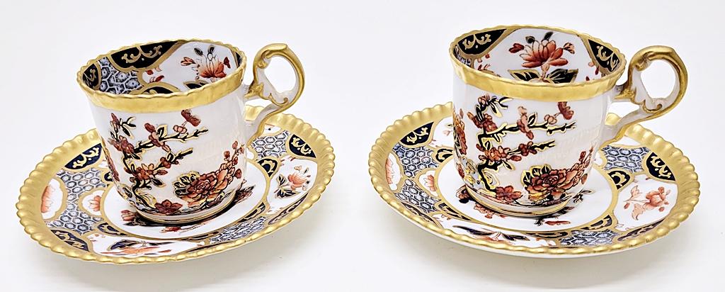 Copelands China England Tea Service - Gold Gilt Paint Is In Near Perfect Co