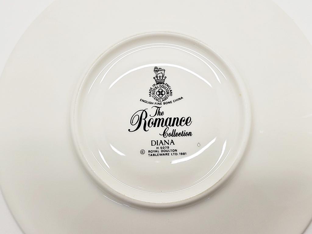 Royal Doulton Cup & Saucer - Diana;     4 Austrian 6" Fruit Plates;     6 H