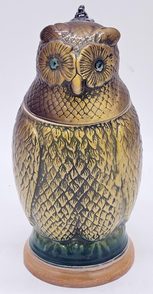 Old Germany Stein - Owl, 8"