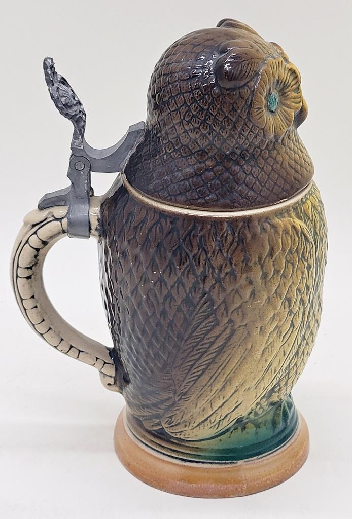 Old Germany Stein - Owl, 8"