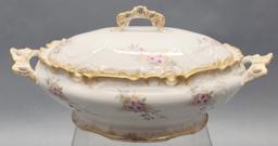 LL&S Laviolette China - LAV 24, Limoges France - 10" Round Covered Casserol