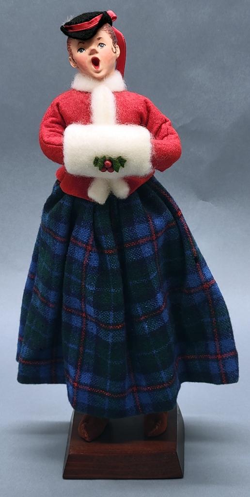 Simpich Doll - Lady W/ Muff, 12"