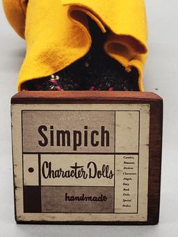 Simpich Doll - Caroler Man, 13"