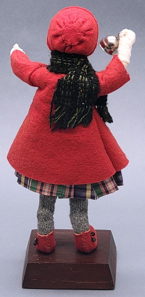 Simpich Doll - Girl Bell Ringer, 7½"