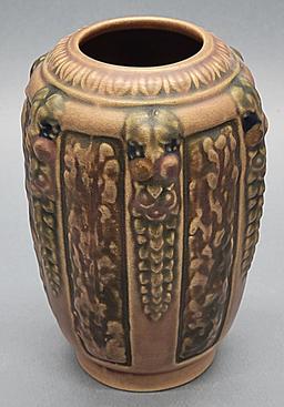 Roseville Pottery Florentine Vase - 6";     Roseville Pottery Florentine Bo