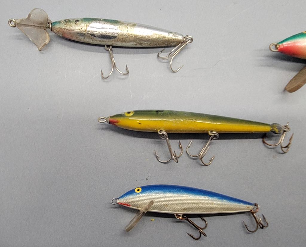 9 Old Lures - Finland Etc.