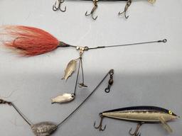 9 Old Lures - Finland Etc.