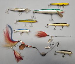 9 Old Lures - Finland Etc.