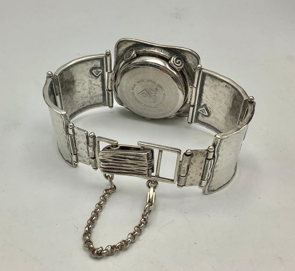 Silpada Sterling Square Panel Watch (1.80 Ozt Total Weight)