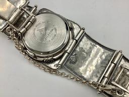 Silpada Sterling Square Panel Watch (1.80 Ozt Total Weight)