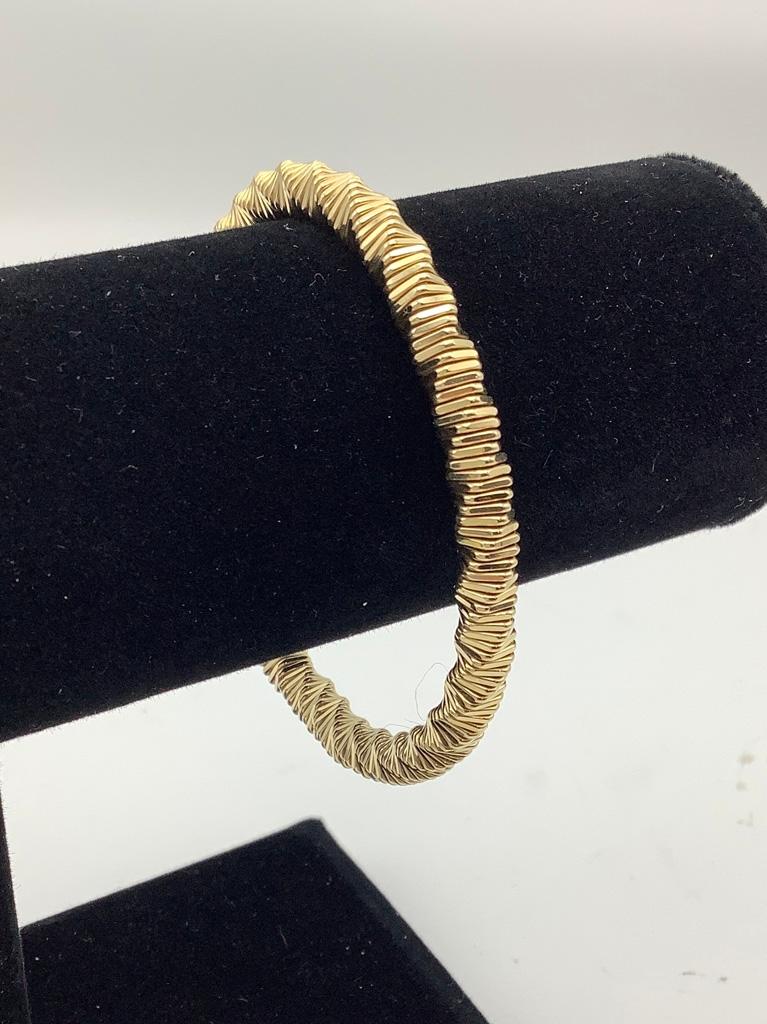 14kt Spring Bracelet (18.6g Total Weight)