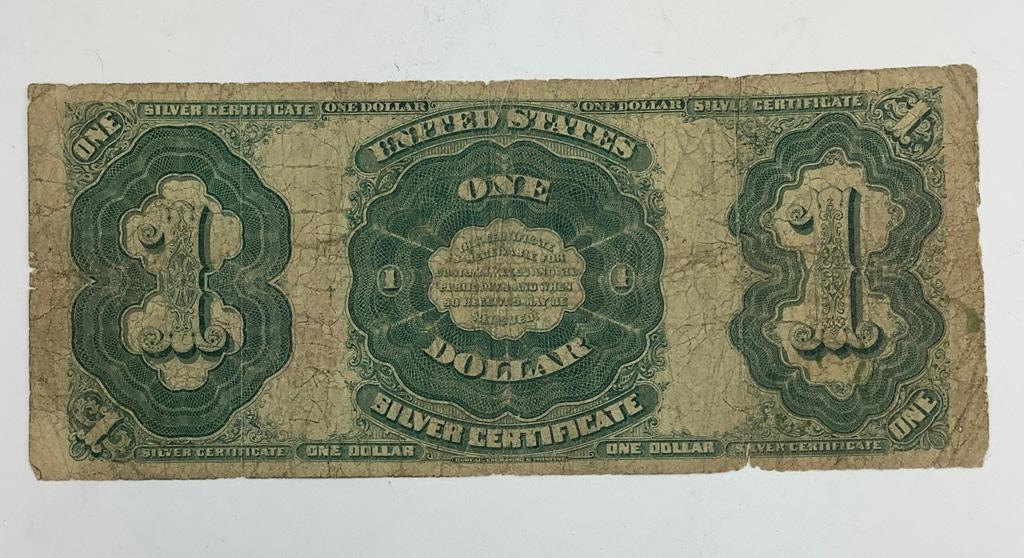 1891 One Dollar Silver Certificate - Large Size Note