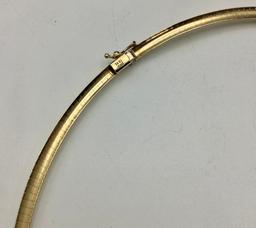 14kt Yellow Gold Choker (26.8g)