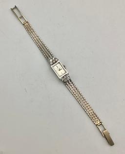 14kt Ladies Diamond Nivada Watch - 6¾" (23.6g Total Weight)