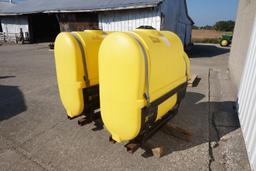 2 Top Air Saddle Tanks