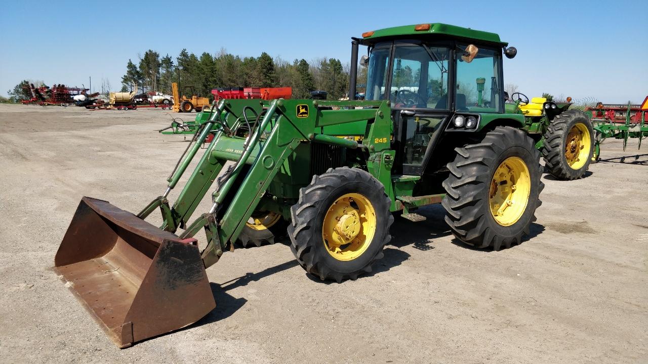 1983 John Deere 2550 Diesel Tractor W/ 4x4