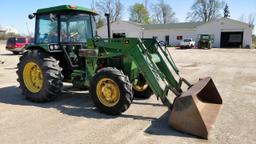 1983 John Deere 2550 Diesel Tractor W/ 4x4