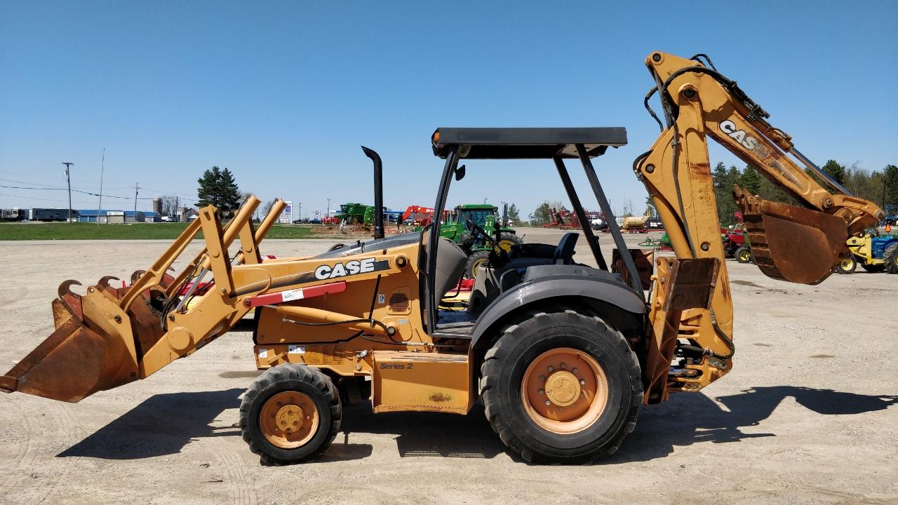 2006 Case 580m Series 2 Diesel Loader-backhoe W/ 4x4