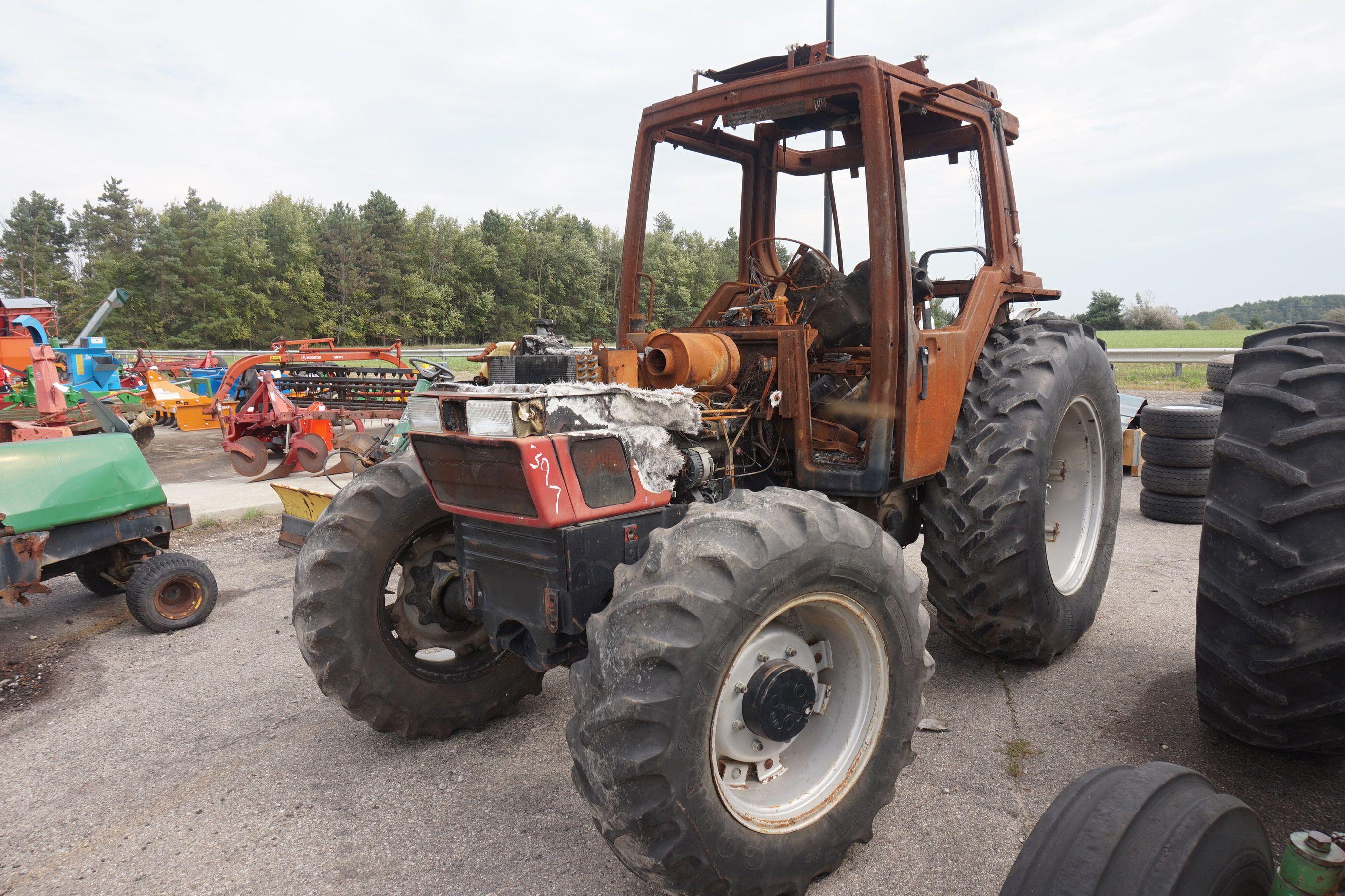 Case International diesel tractor