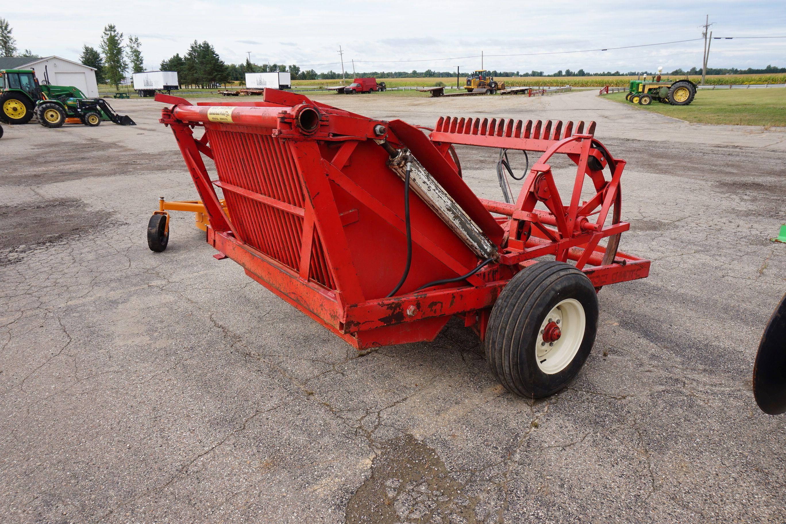 Rock Harvester Rpm30 Towable Stone Picker