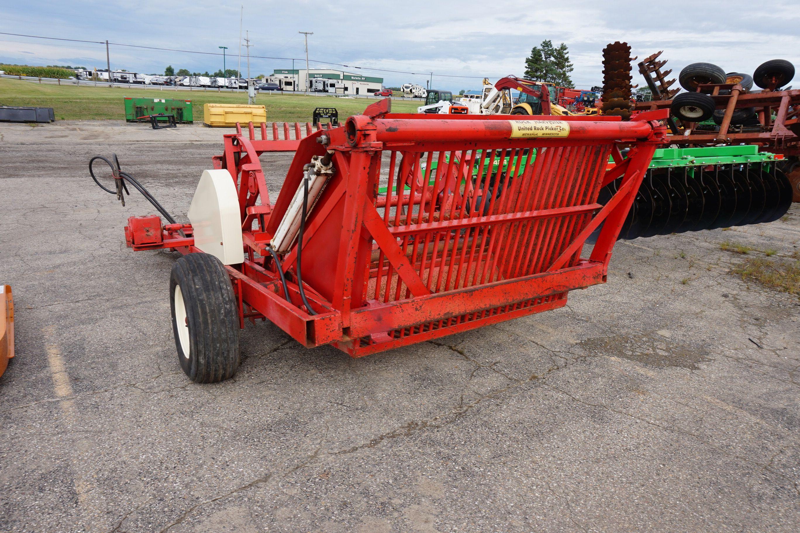 Rock Harvester Rpm30 Towable Stone Picker