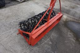 Pull-type crow foot packer