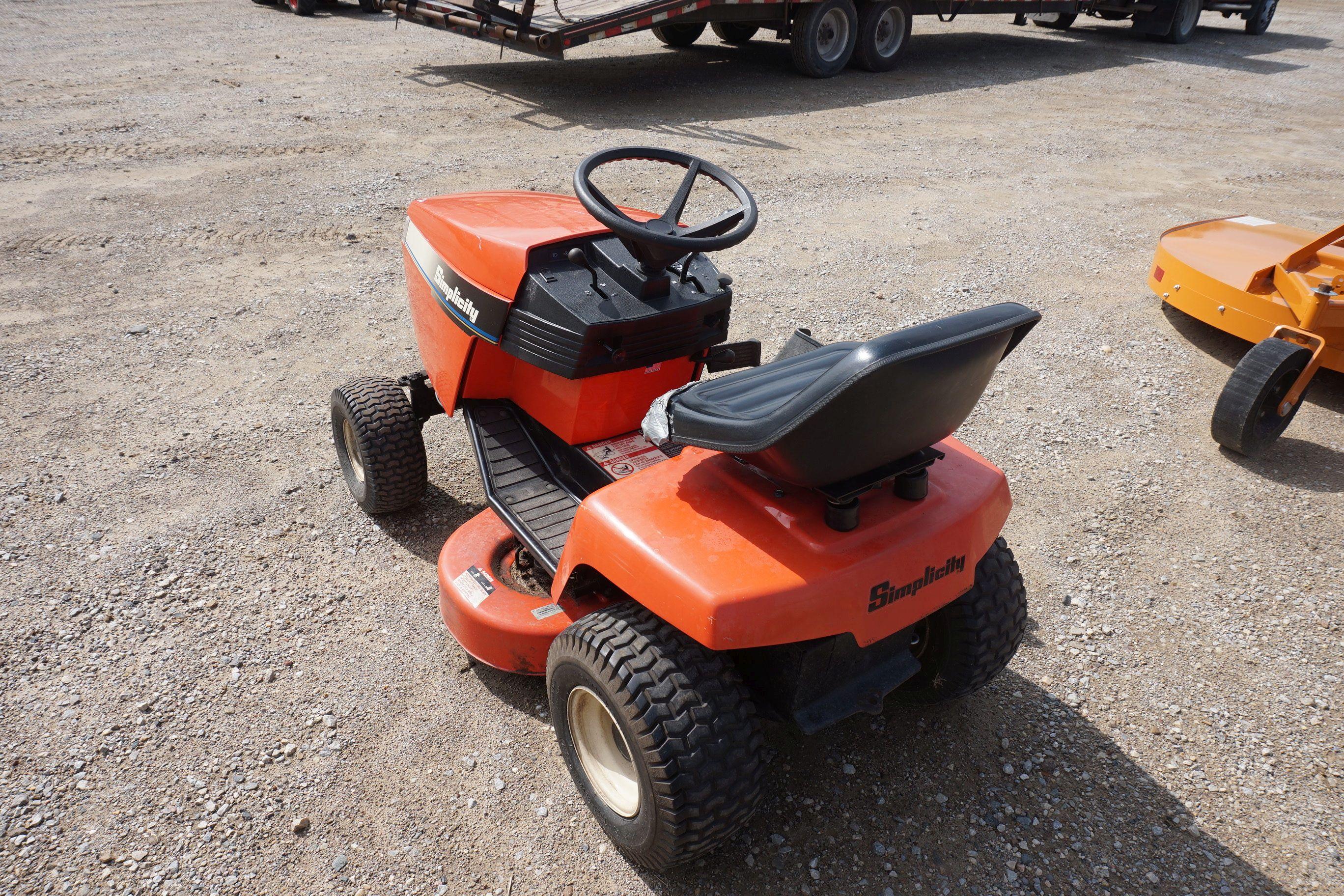 Simplicity Gas Riding Mower