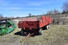 Wagon 14' L On Tandem Gear