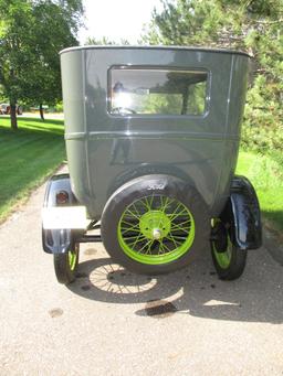 1927 Model T 2 Door Sedan Completely Restored Excellent Condition Runs Weak Spark