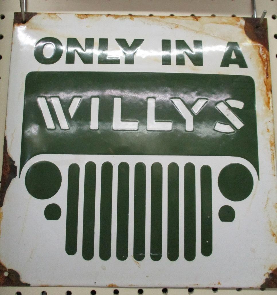 Willy's Dealership Sign Original