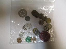 Tokens & Medals nice variety 22 items