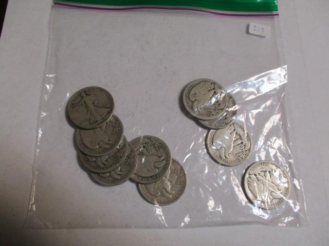 Walking Liberty Half Dollars