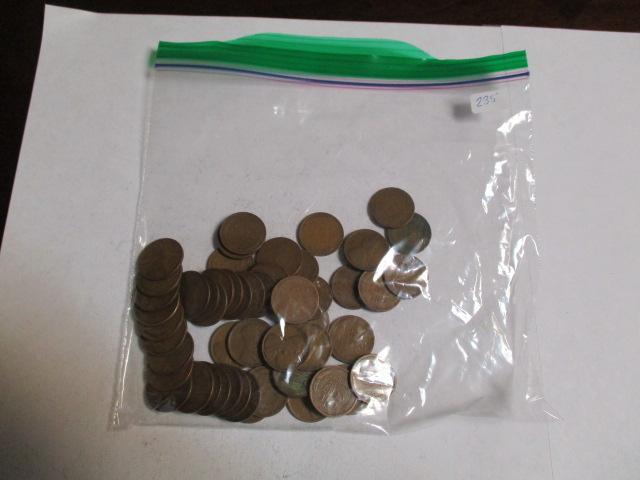 Lincoln Wheat Cents 1910-1924 Various dates & mint marks