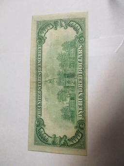 National Currency Note $100 1929