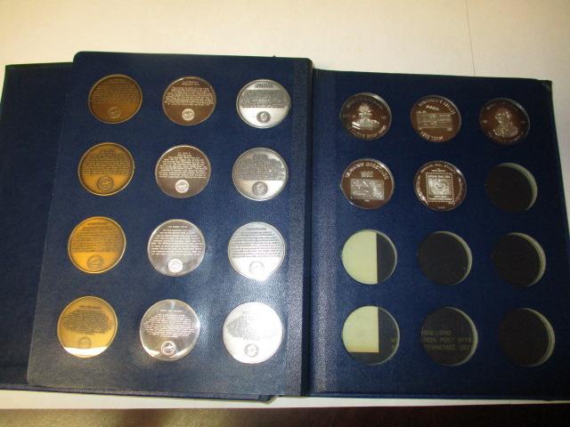 Bicentennial Commemorative Medallians 1976 variety of metal includes 1 OZ silver