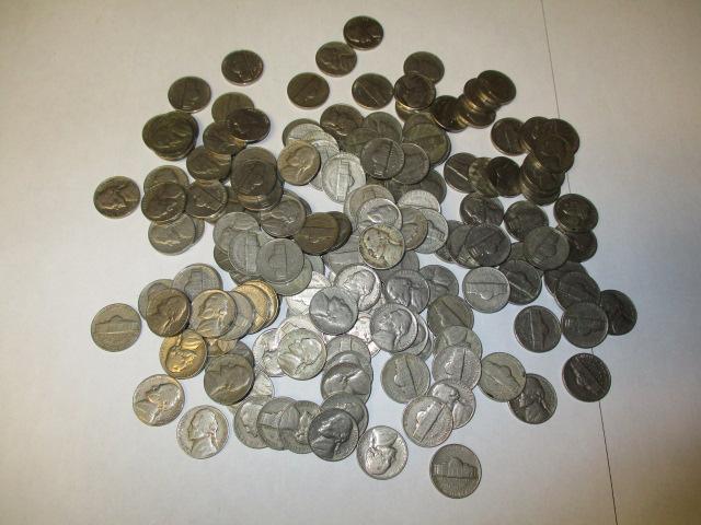 Jefferson 5 Cent 1939, 1940's, 50's & 60's