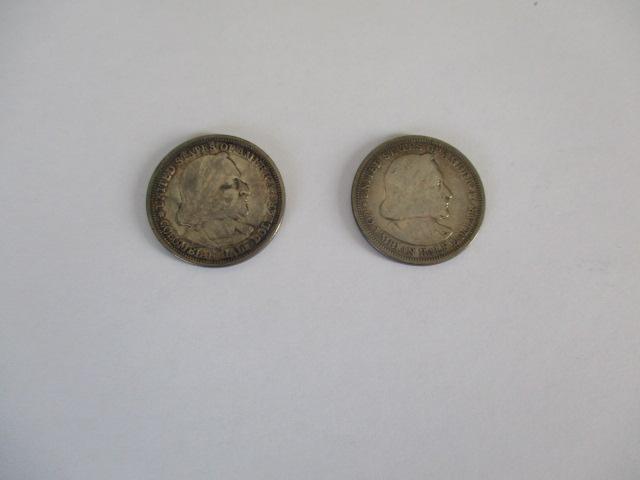 Columbian exchange 50 cent Columbus 1892 & 1993